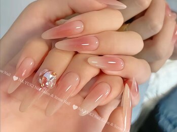 ナチュラル高級感ネイル