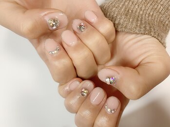 トヨネイル(TOYO NAIL)/キラキラVカット☆