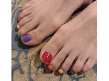 ネイルサロン リスタ(Rista)/フット ワンカラー フラッシュ