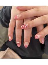 エス(S)/チェック×フレンチ×マグネット