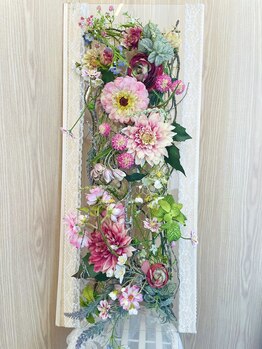 めぐるカラダ/お花の先生をしているお客様から