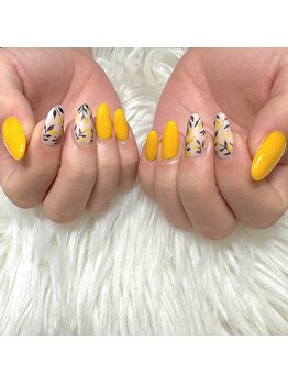 ル ミルト(Lu Mirto)/4本アート/ミモザネイル