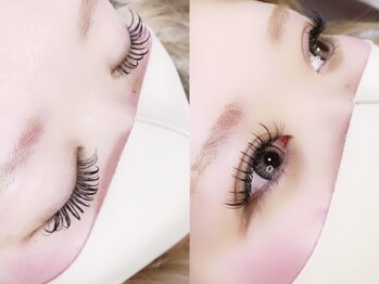 エモーション 境店(emotion)の写真/《目力アップの秘密はパインドロック！》少ない本数でも束感を出し、きれいな状態を長くキープ♪