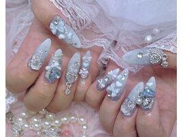 水色 パーツ ゴテゴテ ゆめかわ