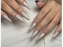 アモールビューティー 新宿店(Amor Beauty)/チップ長さだしワンカラーネイル