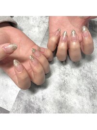 ラメグラデーション