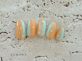 縦グラ夏ミントグリーンパラ