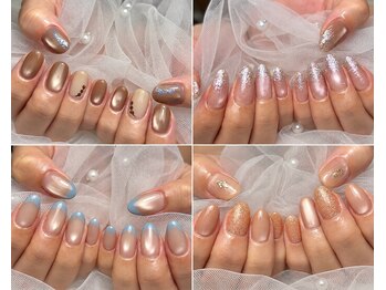 イロハ(IROHA)の写真/丁寧な施術で叶える理想の指先を追求。大人可愛い上品なデザインを貴方に届ける♪