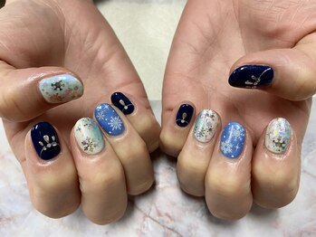ネイル サロン ヴェレッド(Nail Salon VERED)/雪の結晶アート