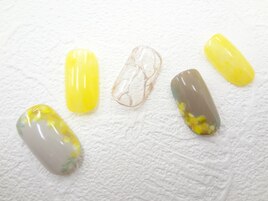 ミモザネイル