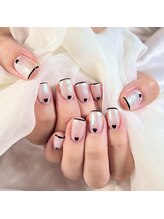 ルカネイル(LUCA NAIL)/ハートのパーツちょい足し♪