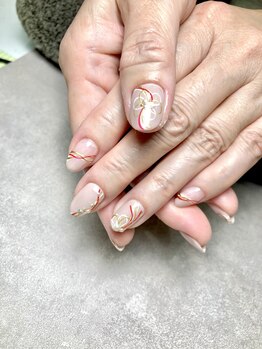 ラキネイル(LAKI Nail)/お正月ネイル