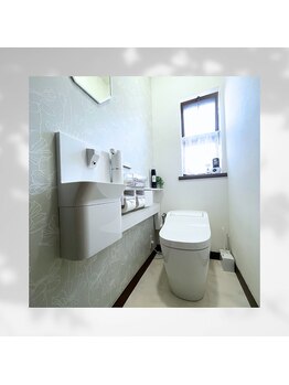 ココ シャルール(salon COCO CHALEUR)/お手洗い