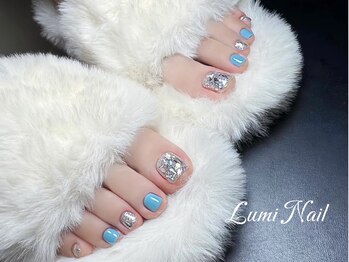 ルミネイル 池袋東口サンシャイン店(Lumi Nail)の写真/【足元から魅せるオシャレ♪】普段ハンドネイルができない方も◎大人可愛いフットネイルで足先まで可愛く**