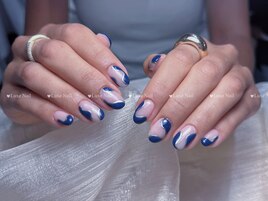 秋アートネイル