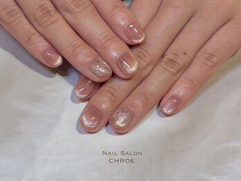 ネイルサロンクロエ (Nail Salon CHROE)/マグネットフレンチネイル