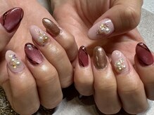 エヌド ネイル(n°nail...)/バレンタインネイル
