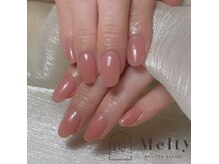 メルティ(Melty)の雰囲気（春らしいスキンカラーネイル♪）