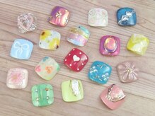 ネイルアンドアイラッシュ テラ 明石店(nail&eyelash Terra)の雰囲気（【オフ付★フット】キャンペーン春夏デザイン ¥5940♪）