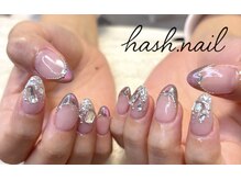 ハッシュネイル(hush nail)の雰囲気（定額デザインも持ち込みアートも可能☆フィルイン対応可能）