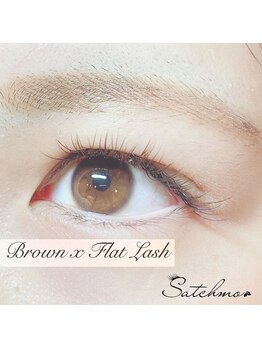 サッチモ(Satchmo)/黒x茶カラーエクステ