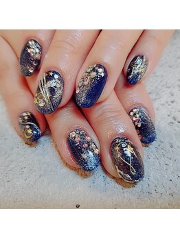 トータルビューティーサロン ドールズ(total beauty salon Dolls)/シール持ち込み合わせアート