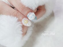シュガーネイル(sugar nail)/シナモロールネイル