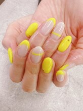 ネイルサロンファストネイルプラス 新宿店(FAST NAIL PLUS)/春ネイル2023【イエローネイル】