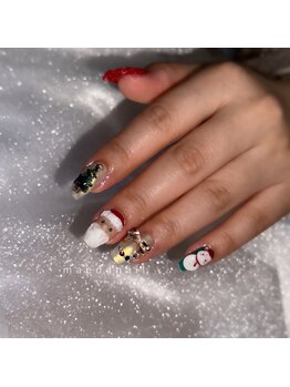 エムネイル ブランチ(Mネイル branch)/maeda.クリスマスネイル