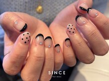 シンス(Since)/黒フレンチ