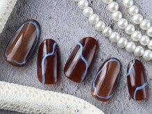 ネイルサロンアンドスクール ミュー(Nail Salon & school mieux)/ニュアンスラインネイル
