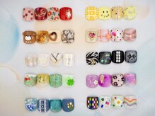 ネイルサロン コモド(comodo)/【Foot】選べるフットアート