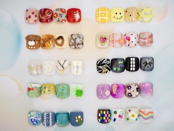 ネイルサロン コモド(comodo)/【Foot】選べるフットアート