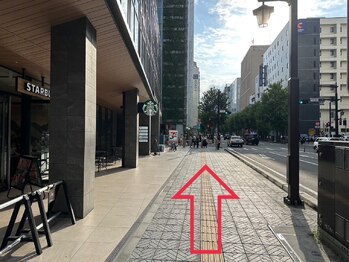 エパ 仙台駅前店(epa)/あおば通駅から道順1