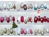 2025【冬トレンドネイル】クリスマス/色替え無料/最新技術フルアート