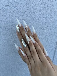 ホワイトロングスカルプ