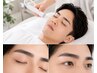 眉毛スタイリング+全顔毛穴洗浄set割￥12,000→￥11,000 