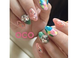 botanical flower × 3D swaro