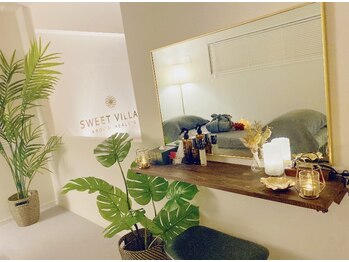 スイートヴィラズ 北堀江店(SWEET VILLAS)/広々とした完全個室/施術ルーム