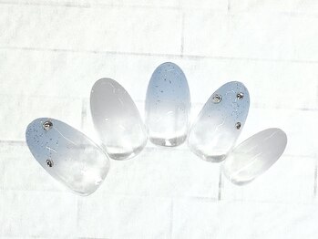 アルセア 上野御徒町店(Alcea)/純欲ネイル 韓国 グラデ ラメ