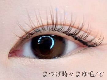 まつげ時々まゆ毛 / ℃/[フラットラッシュ/LEDマツエク]