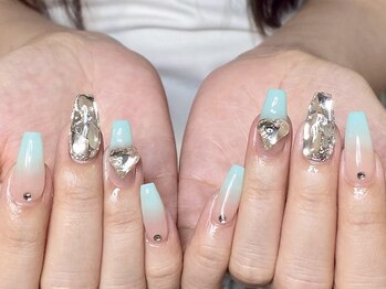 ウサギネイル 新大久保店(usagi nail)/グラテーションネイル