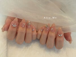 バタフライネイル(staff:minori)