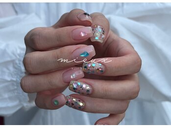ミュー(mieux)/きらきらネイル