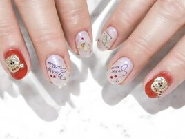 クリスマスネイル