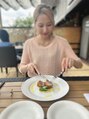スキンジム(SKIN GYM)&nbsp;おいしいご飯も大好きです！私の元気の源です