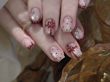 サロン ド ミニュイ(Salon de Minuit)/【チェックネイル】