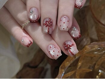 サロン ド ミニュイ(Salon de Minuit)/【チェックネイル】