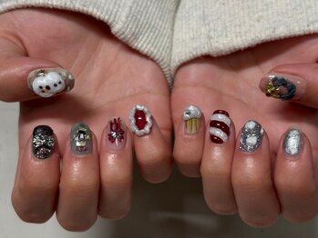 オーナメント(Ornament)/クリスマスデザインネイル