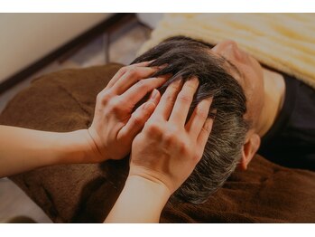 カナエル 千葉(Kanael)の写真/【駅チカ】優しく丁寧に、かつ、しっかりと筋肉をとらえる手技。重く感じていた頭もふわっと軽く仕上げます